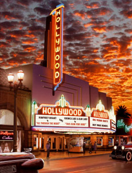 The Hollywood Theater Poster