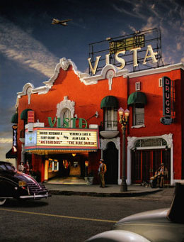 Vista Theater Poster